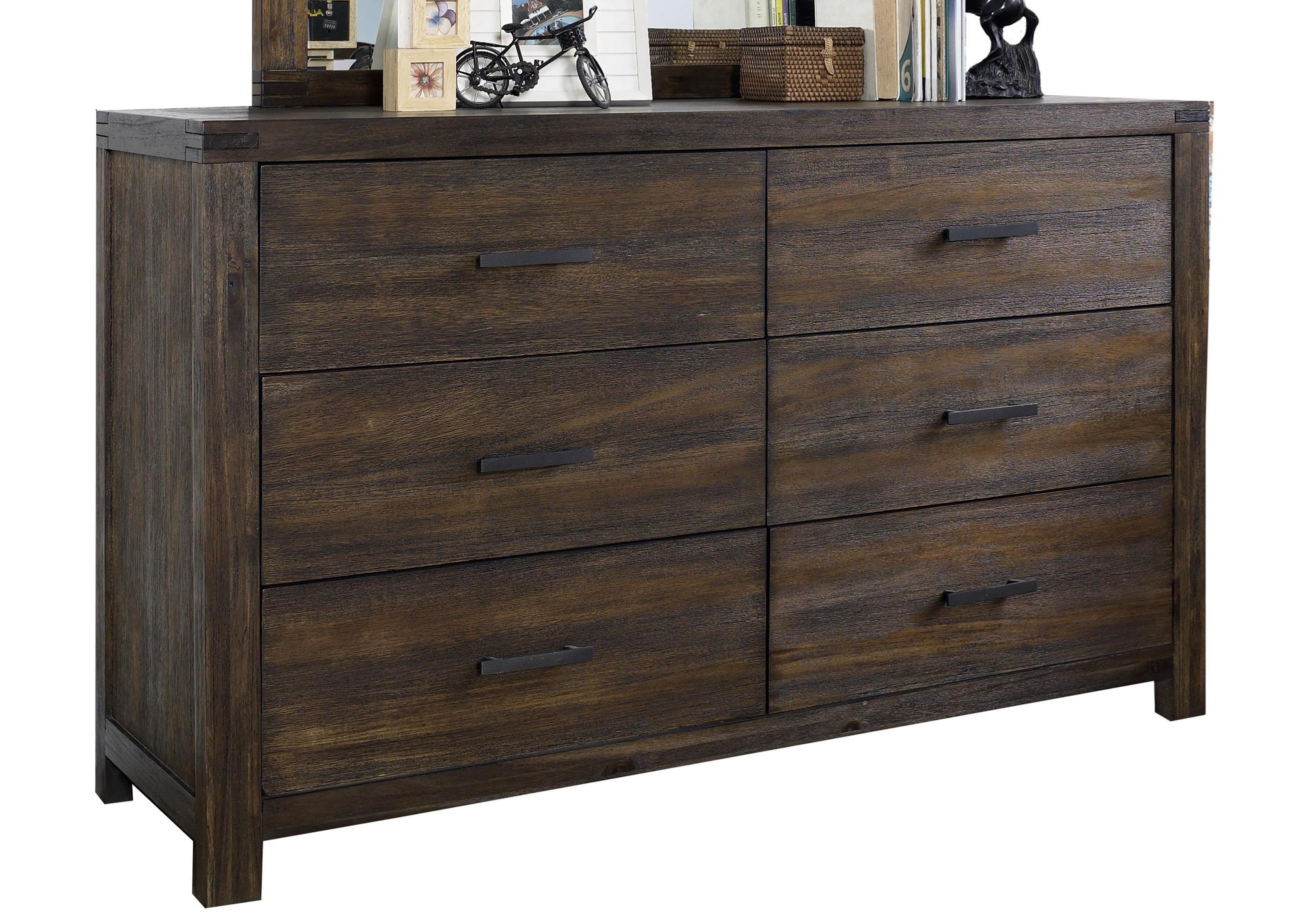 Hillsdale St. Croix Youth Six Drawer Dresser Mueller Furniture Dressers